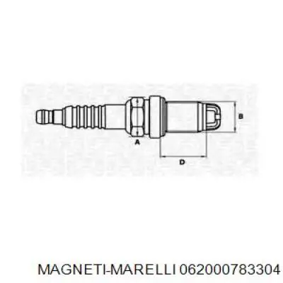 062000783304 Magneti Marelli Свечи зажигания