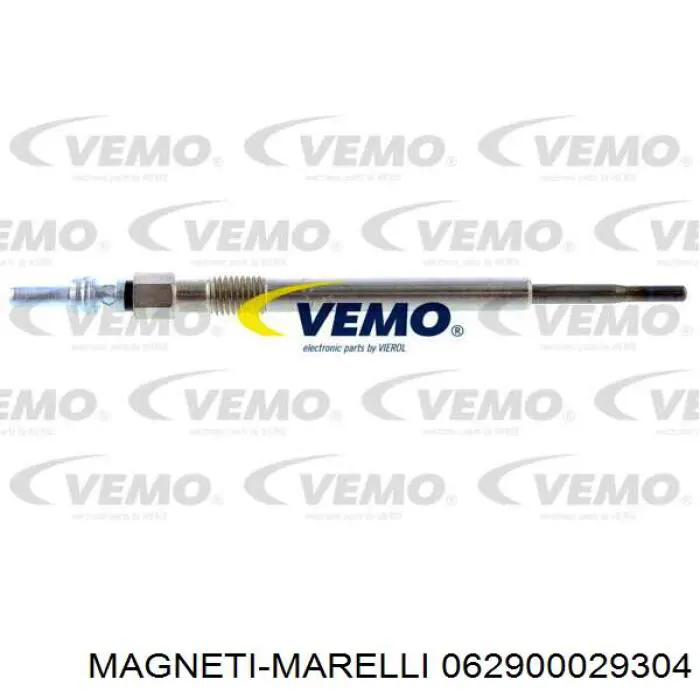 Bujía de incandescencia 062900029304 Magneti Marelli