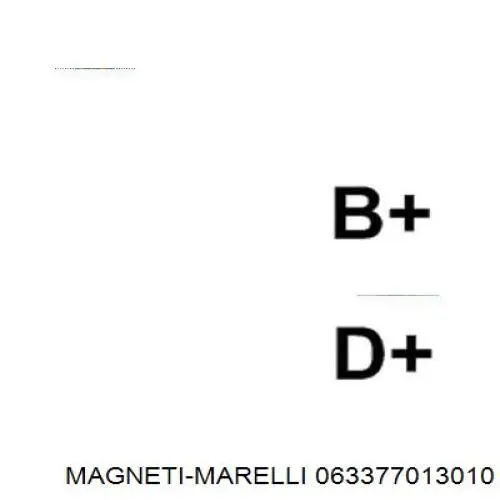 Купить 063377013010 Magneti Marelli Генератор