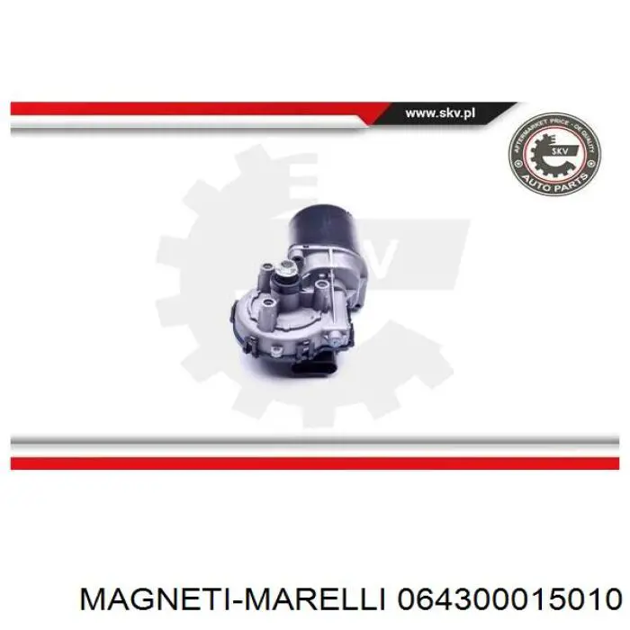 Motor del limpiaparabrisas del parabrisas 064300015010 Magneti Marelli