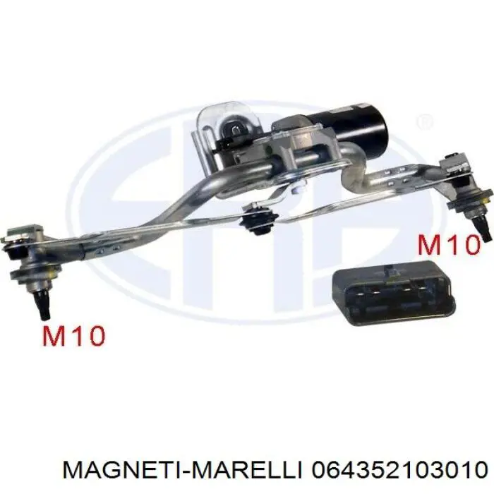 Трапеция щеток лобового стекла Autotechteile 5051006 цена, от 82.07 USD