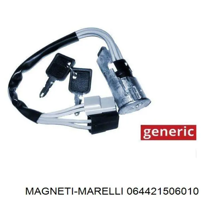 064421506010 Magneti Marelli замок дверей и зажигания с ключами, комплект