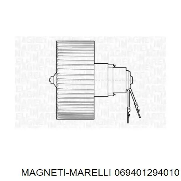 Мотор вентилятора печки (отопителя салона) Magneti Marelli 069401294010