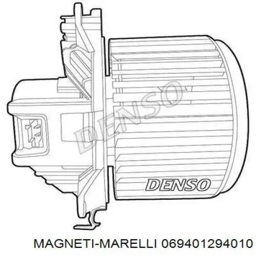 Мотор вентилятора печки (отопителя салона) Magneti Marelli 69401294010 цена, от 25.98 USD