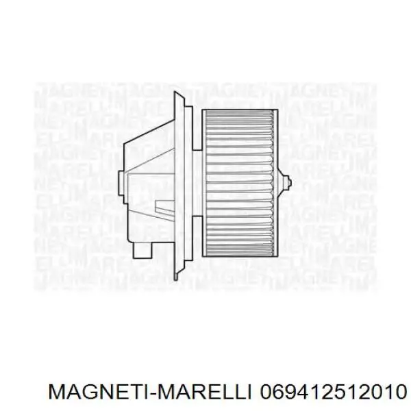  Вентилятор печки Fiat Marea 