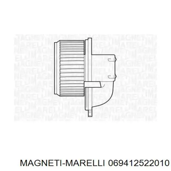 Мотор вентилятора печки (отопителя салона) Magneti Marelli 069412522010