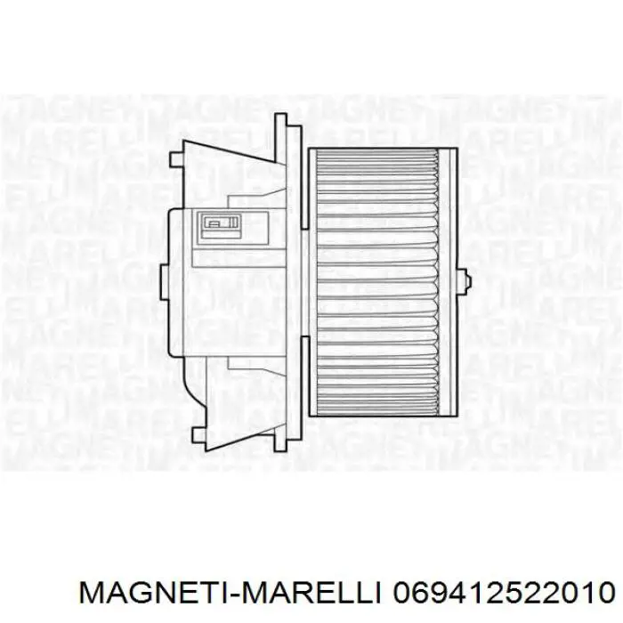 Вентилятор печки 069412522010 Magneti Marelli