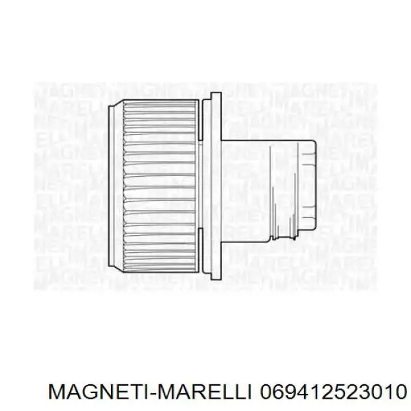 Вентилятор печки 069412523010 Magneti Marelli