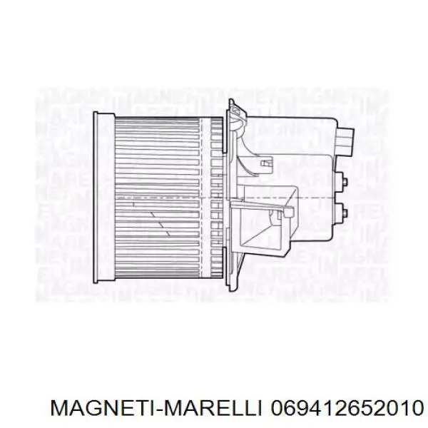 Вентилятор печки 069412652010 Magneti Marelli