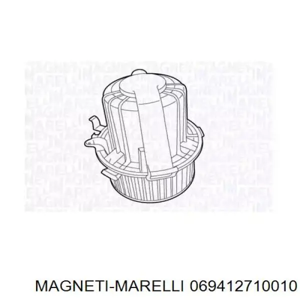 Вентилятор печки 069412710010 Magneti Marelli