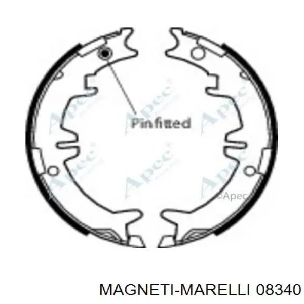 Piloto posterior interior izquierdo 08340 Magneti Marelli