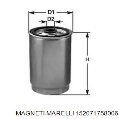 Топливный фильтр 152071758006 Magneti Marelli