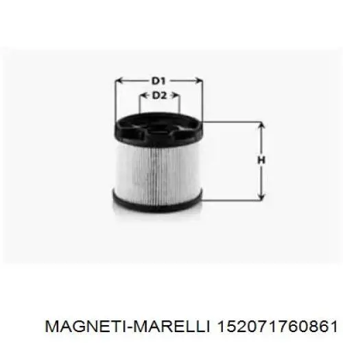 Топливный фильтр 152071760861 Magneti Marelli