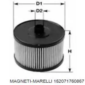 Топливный фильтр 152071760867 Magneti Marelli