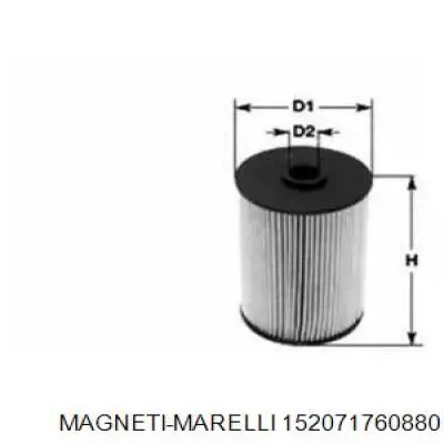 Топливный фильтр 152071760880 Magneti Marelli