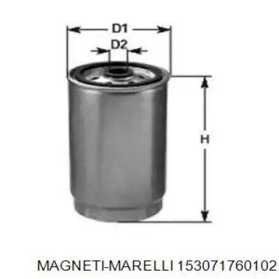153071760102 Magneti Marelli топливный фильтр