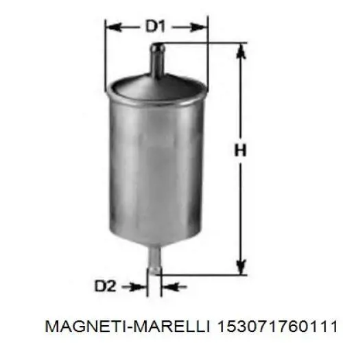 Фильтр топливный Magneti Marelli 153071760111