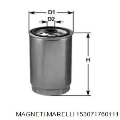 Фильтр топливный Magneti Marelli 153071760111
