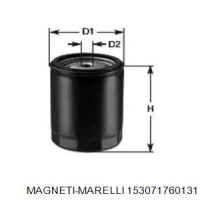 153071760131 Magneti Marelli масляный фильтр