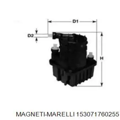 Топливный фильтр 153071760255 Magneti Marelli