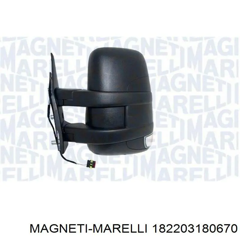 Правое зеркало 182203180670 Magneti Marelli