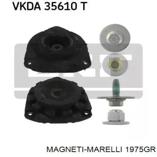 Амортизатор подвески передний левый Magneti Marelli 1975GR цена, от 40.70 USD