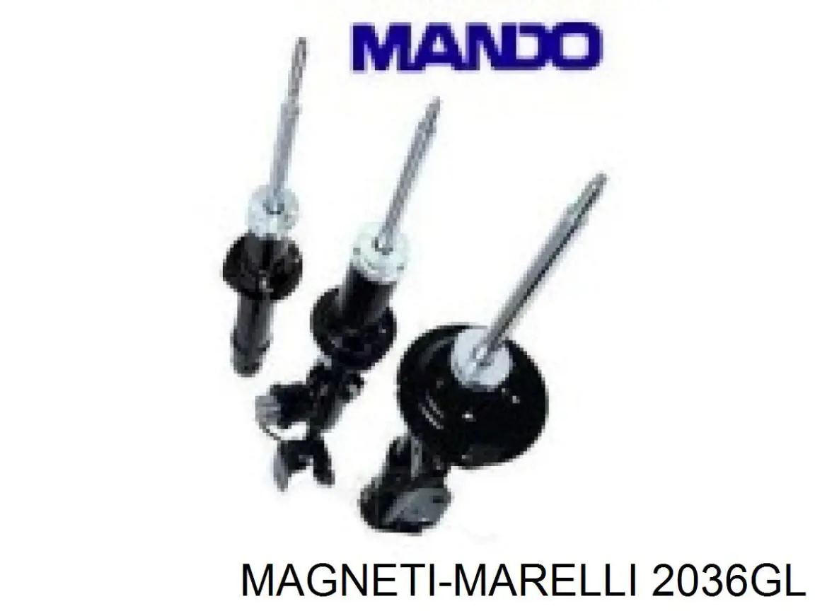 Задний левый амортизатор Magneti Marelli 2036GL
