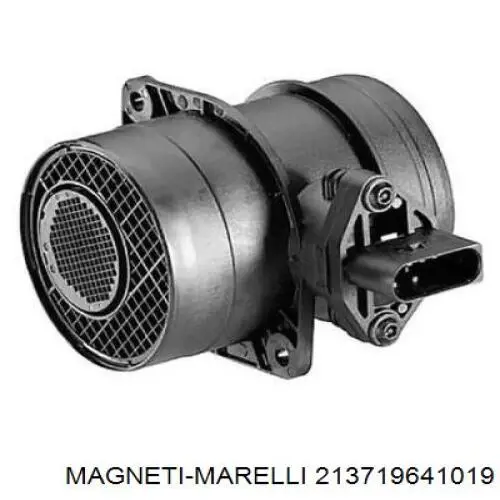 Датчик потока (расхода) воздуха, расходомер M.A.F. - (Mass Airflow) Magneti Marelli 213719641019