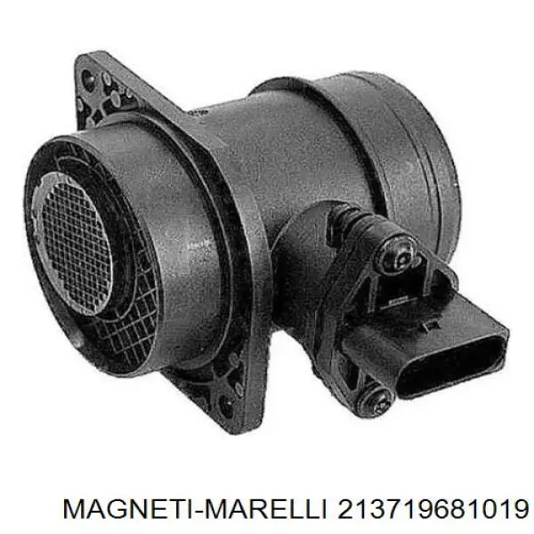 Датчик потока (расхода) воздуха, расходомер M.A.F. - (Mass Airflow) Magneti Marelli 213719681019