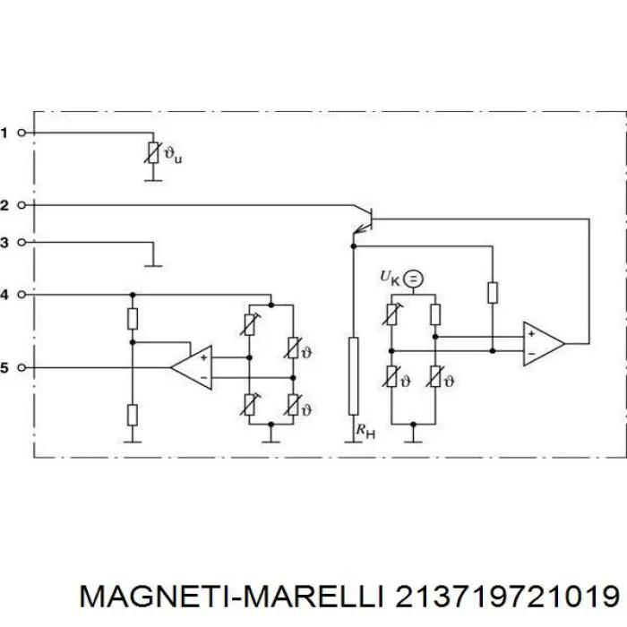 Расходомер воздуха Magneti Marelli 213719721019