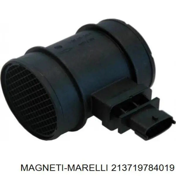213719784019 Magneti Marelli sensor de fluxo (consumo de ar, medidor de consumo M.A.F. - (Mass Airflow))