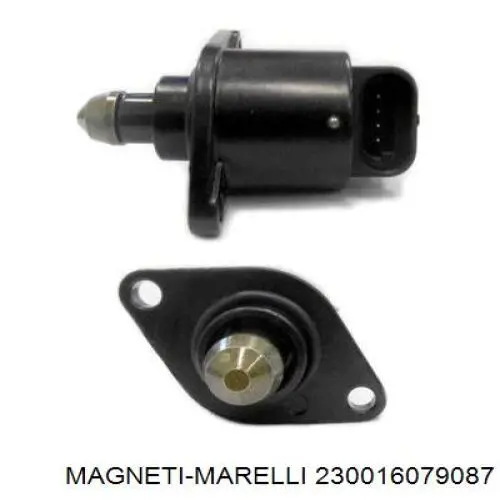 Клапан (регулятор) холостого хода Magneti Marelli 230016079087
