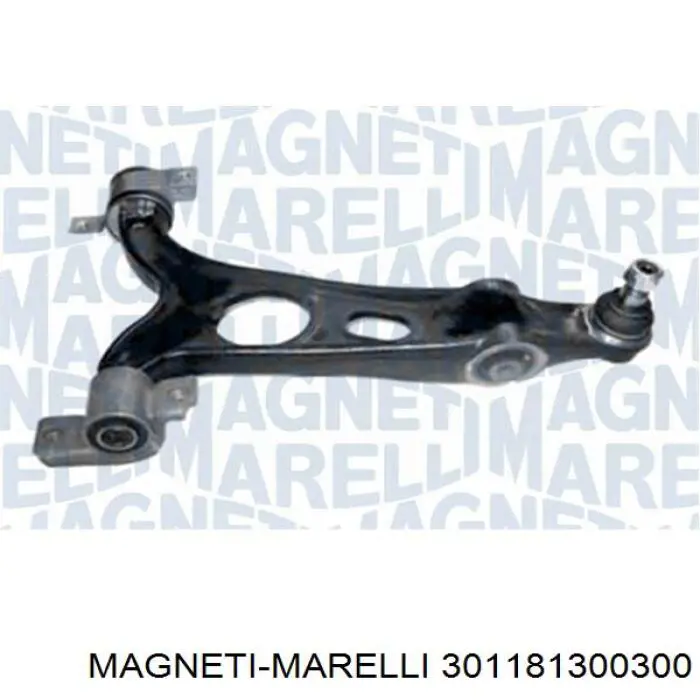 Рычаг передней подвески нижний правый Magneti Marelli 301181300300
