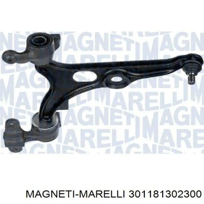 Рычаг передней подвески нижний правый 301181302300 Magneti Marelli