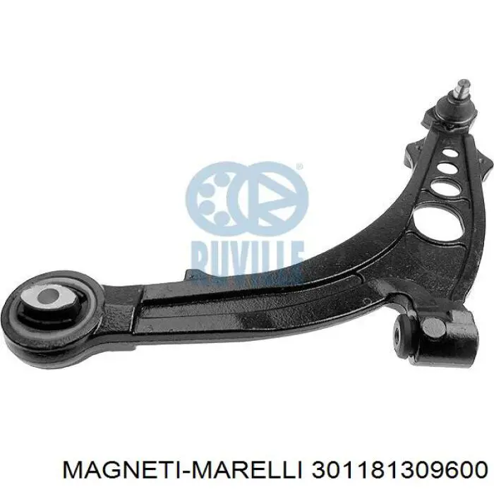 Рычаг передней подвески левый 301181309600 Magneti Marelli