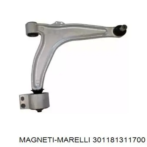 Рычаг передней подвески нижний правый Magneti Marelli 301181311700