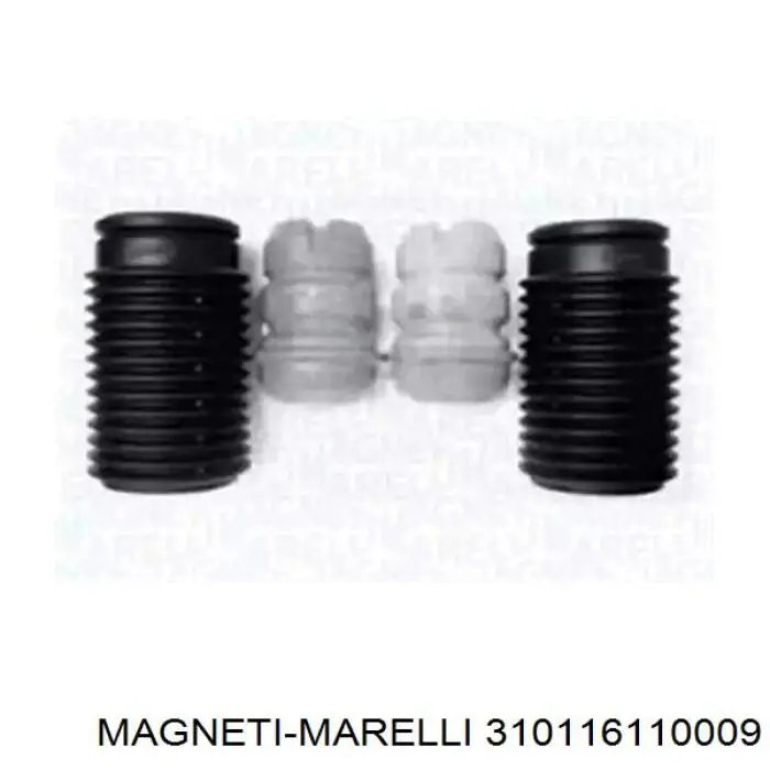 310116110009 Magneti Marelli буфер (отбойник амортизатора заднего + пыльник)