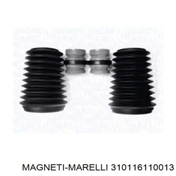 Буфер (отбойник) амортизатора переднего + пыльник 310116110013 Magneti Marelli