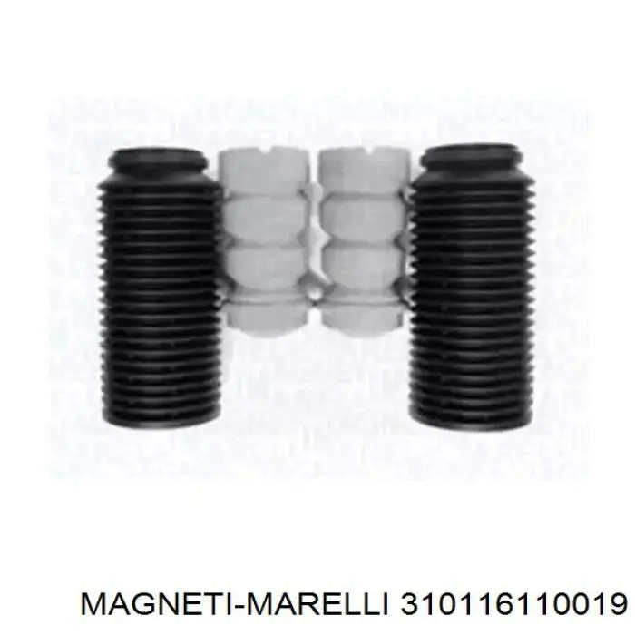 310116110019 Magneti Marelli буфер (отбойник амортизатора заднего + пыльник)