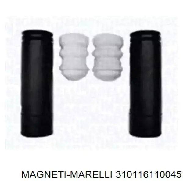 Буфер (отбойник) амортизатора заднего + пыльник 310116110045 Magneti Marelli