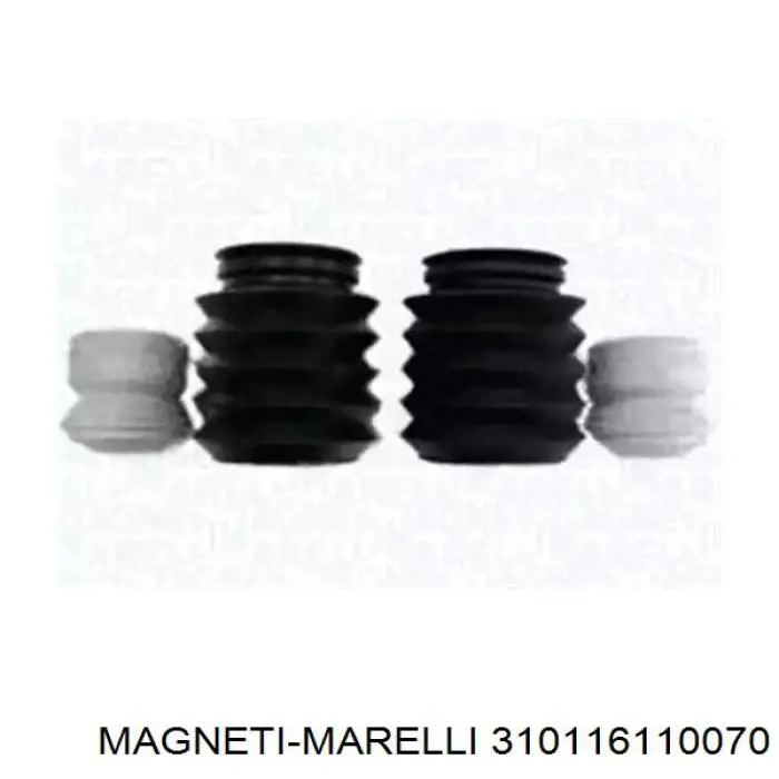 310116110070 Magneti Marelli Буфер (отбойник) амортизатора переднего + пыльник