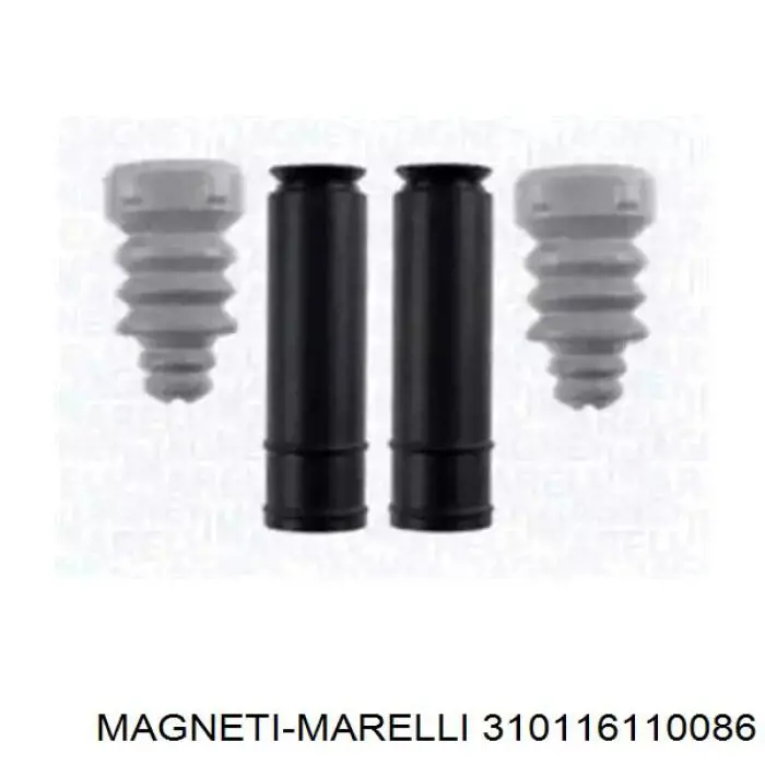 Буфер (отбойник) амортизатора заднего + пыльник MAGNETI MARELLI 310116110086