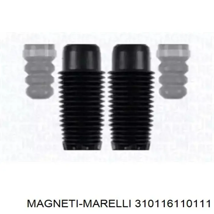 310116110111 Magneti Marelli буфер (отбойник амортизатора переднего + пыльник)
