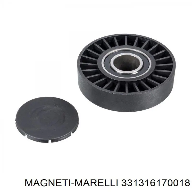 331316170018 Magneti Marelli Ролик приводного ремня, паразитный