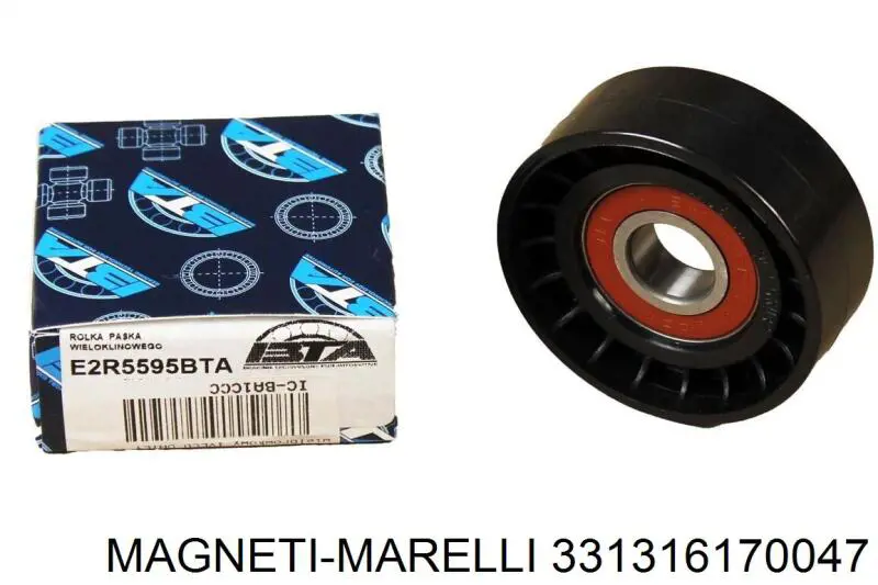 Натяжной ролик Magneti Marelli 331316170047 цена, от 13.60 USD