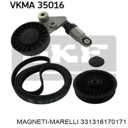 Натяжной ролик 331316170171 Magneti Marelli