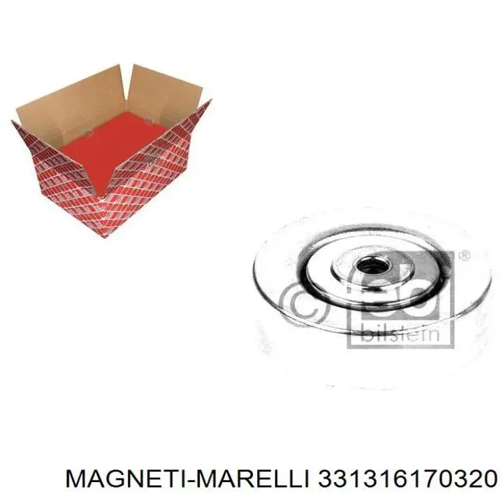 Натяжной ролик Magneti Marelli 331316170320 цена, от 10.43 USD
