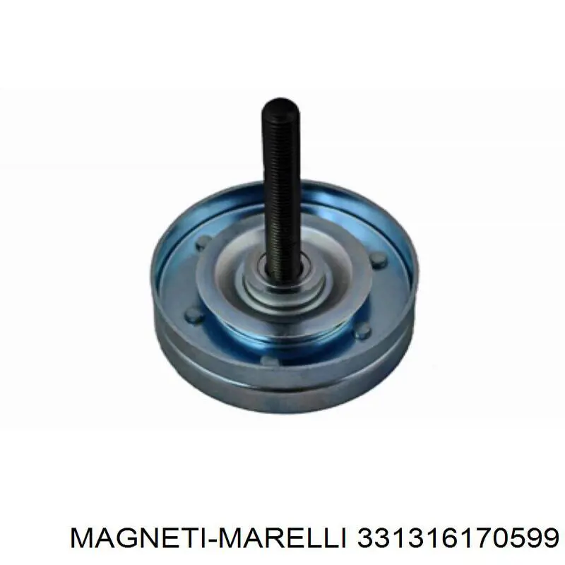 Паразитный ролик приводного ремня Magneti Marelli 331316170599 цена, от 13.75 USD
