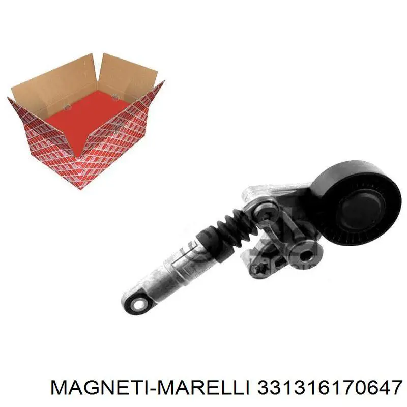 331316170647 Magneti Marelli Ролик натяжителя ремня агрегатов