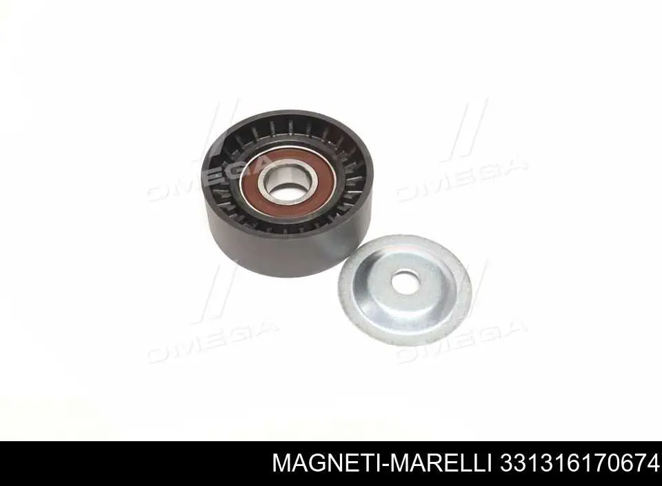 Ролик натяжителя приводного ремня Magneti Marelli 331316170674